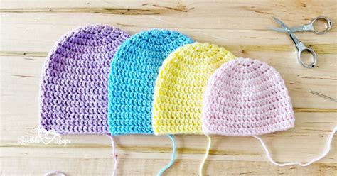 Simple Baby Hat Crochet Pattern (Free & Easy)