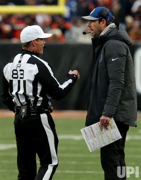 Photo: Colts Head Coach Shane Steichen Reacts to a Call ...