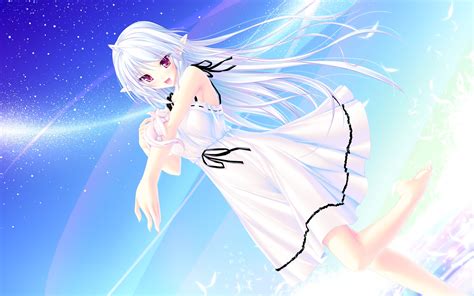 Top 73+ anime white dress latest - in.coedo.com.vn