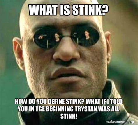 What is stink? How do you define stink? What if i told you in tge ...