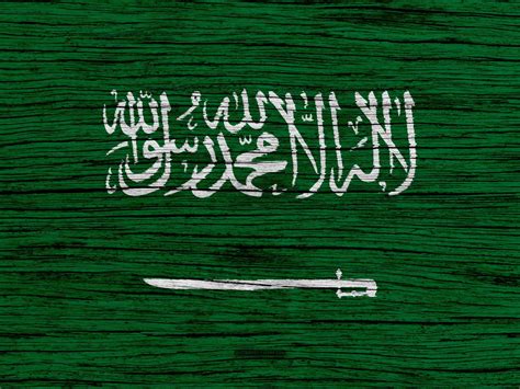 Flag of Saudi Arabia. Saudi Flag, Saudi Arabia Flag, Arabian Peninsula, Wooden Texture, National ...