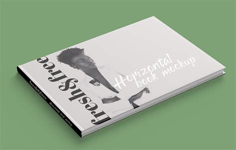 Free Hardcover Horizontal A4 Size Book Mockup PSD (7 Scenes) - Good Mockups