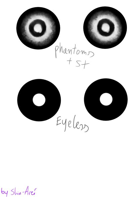 FNAF3 Eyes Pattern for Cosplay by shinarei on DeviantArt