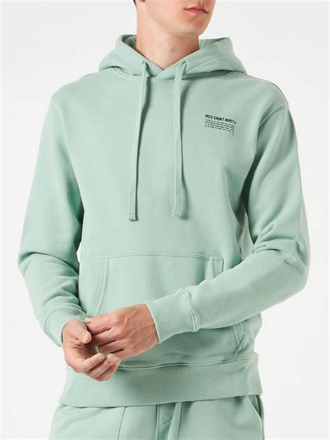 Light green hoodie | Pantone™ Special Edition – MC2 Saint Barth