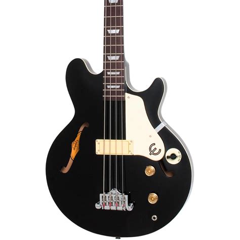 Epiphone Jack Casady Signature Bass Guitar Ebony | Musician's Friend