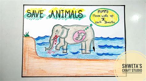 Save Animals Drawing 👉... - Colours Creativity Space | Facebook