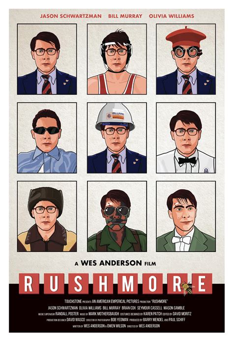 Rushmore | Poster By Chrisayerscreative