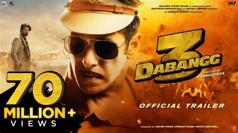 Dabangg 3: Official Trailer | Salman Khan | Sonakshi Sinha | Prabhu Deva | 20th Dec'19 - YouTube