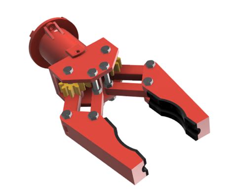 Free STL file robotic arm gripper assembly・Model to download and 3D ...