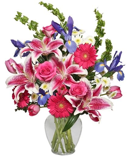 Majestic Magenta Floral Arrangement | Valentine's Day | Flower Shop Network