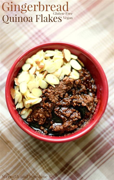 Gingerbread Quinoa Flakes