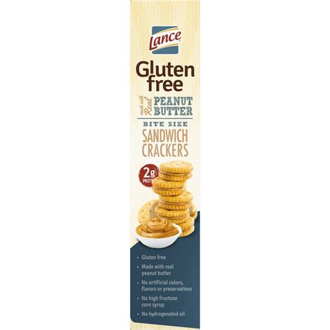 Lance Gluten Free Mini Peanut Butter Sandwich Crackers 5 oz | Shipt