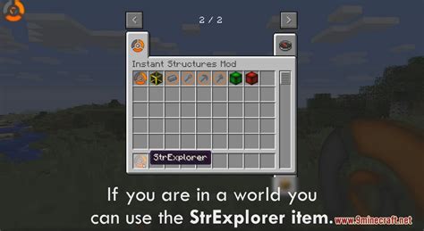 Instant Structures Mod (1.16.5, 1.12.2) - Build a Minecraft World in ...