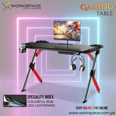 Gaming Desk 2 GT002 - Workspace office furniture with best features