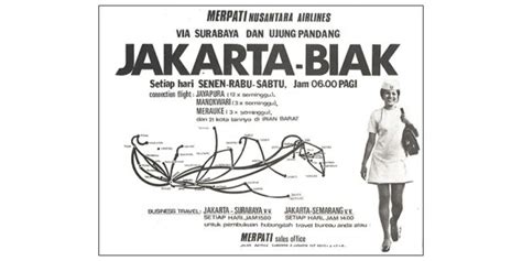 MNA: Jakarta-Biak via Surabaya dan Ujung Pandang – Aviation History of Indonesia