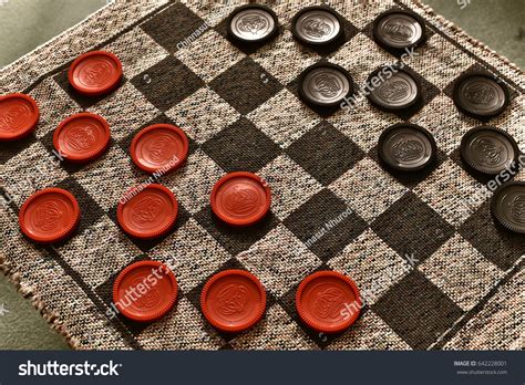 Checkers Board Game Stock Photo 642228001 | Shutterstock