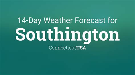 Southington, Connecticut, USA 14 day weather forecast