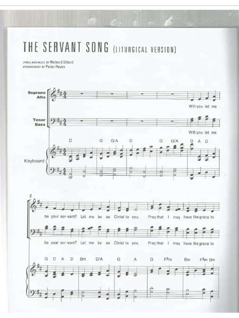 The Servant Song | PDF