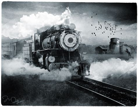 Black and White Train by nine9nine9 on DeviantArt