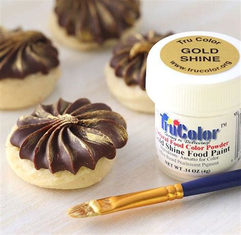 TruColor Gold Shine Food Paint Powder | Gold food coloring, Natural food coloring, Food