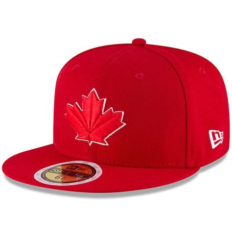 Youth Toronto Blue Jays New Era Red Authentic Collection On-Field Alternate 2 59FIFTY Fitted Hat