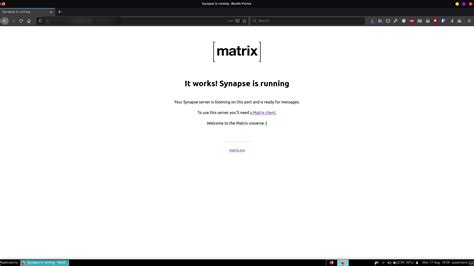 How to Install Matrix Synapse Homeserver Using Docker