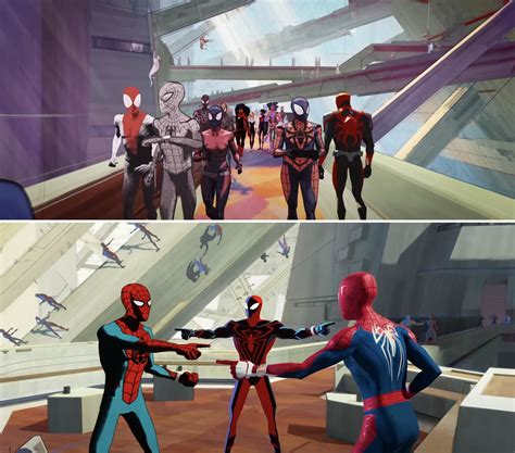 Spider-Man Across The Spider-Verse: Teenager Animated Scene