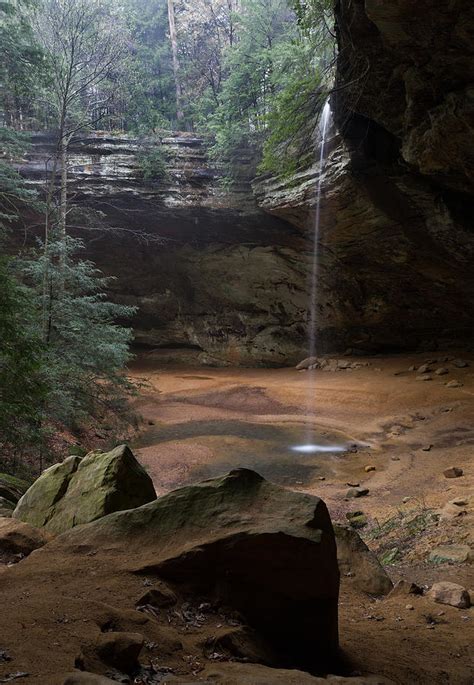 Waterfall At Ash Cave Photograph by Dale Kincaid - Fine Art America