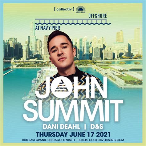 Buy Tickets to John Summit in Chicago on Jun 17, 2021