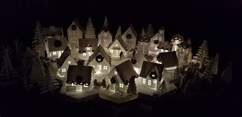 White Christmas Village – Lucky Stars Studio