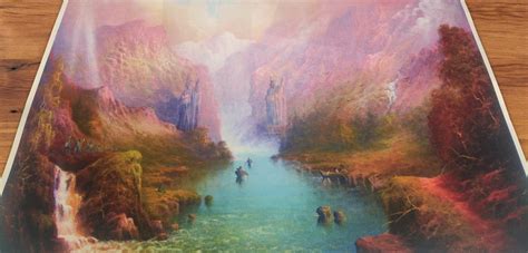 Lord of The Rings Middle Earth Landscape Wall Art Posters