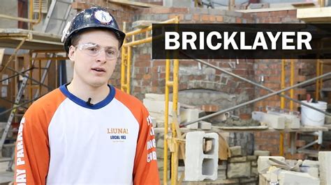 Job Talks - Bricklayer - Tyler Is Learning to Become a Bricklayer with On-The-Job Training - YouTube