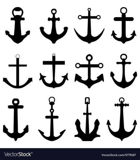 Anchor Royalty Free Vector Image - VectorStock