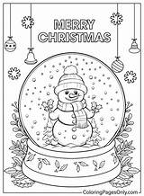 20  Snow Globe Coloring Pages Free Printable PDF & Online sketch template