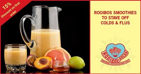 Rooibos smoothies to stave off colds and flus – Rooibos Rocks