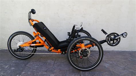 Utah Trikes - Atomic Orange Catrike Folding Trail