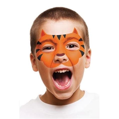 Easy Tiger Face Painting Designs