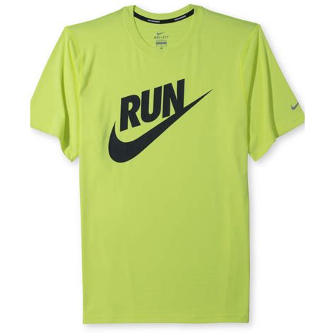 Lyst - Nike Running Legend Tshirt in Green for Men