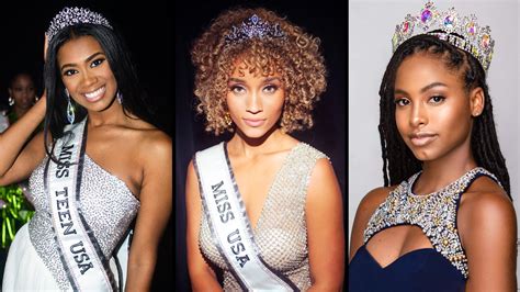 Black Women Make History Again, Winning All 3 Major US Beauty Pageant Titles - Blavity