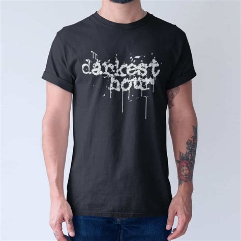 Darkest Hour Band T-Shirt, Darkest Hour Logo Tee Shirt, Melodic Death Metal Merchandise – Metal ...