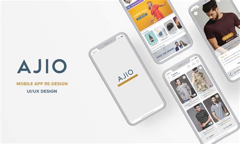 AJIO app re-design UI/UX design :: Behance