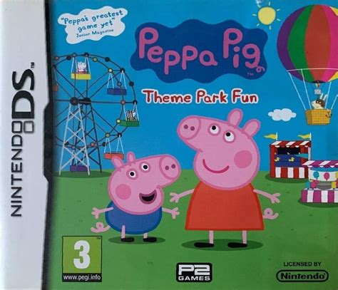 Peppa Pig: Theme Park Fun ROM - Nintendo DS Game