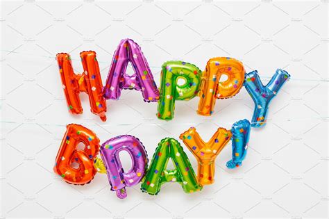 Happy birthday balloon letters featuring balloon, balloon letters, and ...