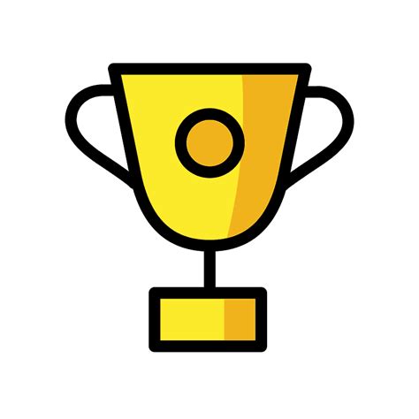 Trophy emoji clipart. Free download transparent .PNG | Creazilla