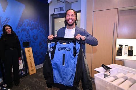 Jalen Brunson’s Jersey Retired at Villanova | Jalen Brunson