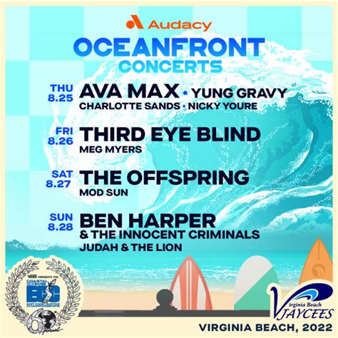 AUDACY'S OCEANFRONT CONCERTS | Audacy National Events Ticketing