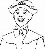 Mary Poppins Girl Coloring Page 1 sketch template