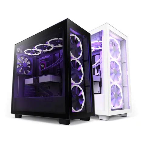 NZXT H7 Elite V1 | V2 ATX Premium Mid Tower PC Gaming Case Black ...