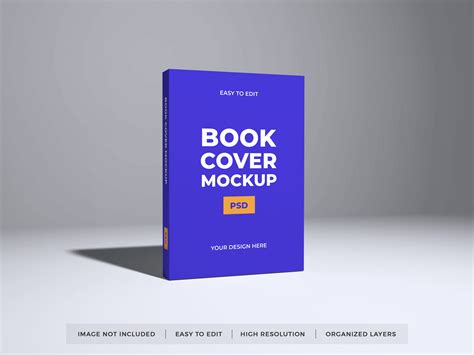 Realistic Book Cover Photoshop Mockup Grafik Von dendysign · Creative Fabrica