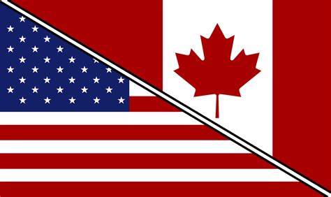 Canada USA Combo Flag | Dual Nationality Flag | Other Flags of Canada